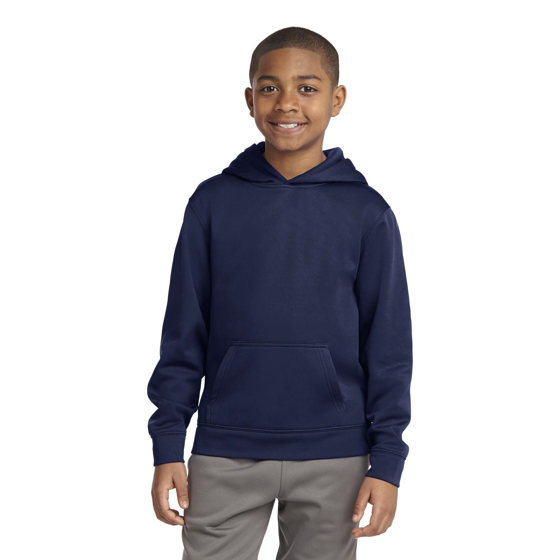 Sport-Tek-Sport-Tek® Youth Sport-Wick® Fleece Hooded Pullover. YST244-MedTech-5